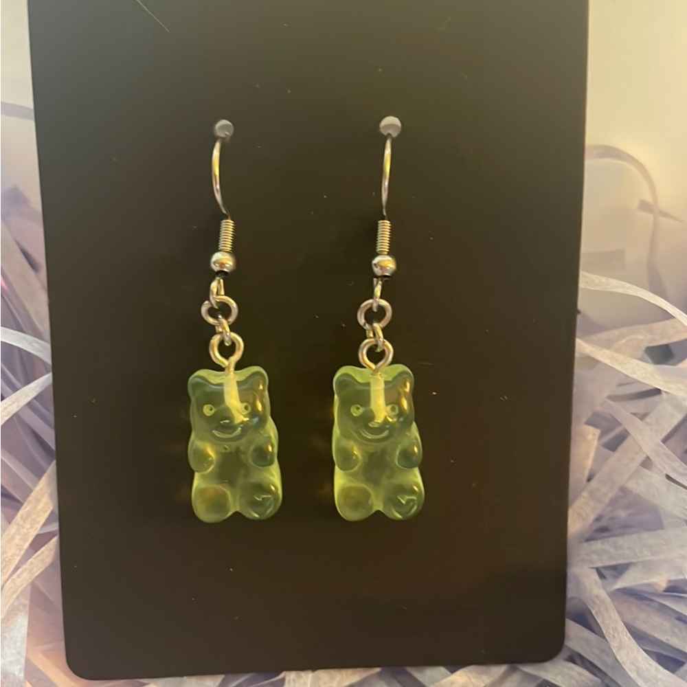 Gummy bear earrings